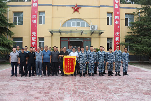 共建臨汾闊步行，軍民聯(lián)誼魚水情